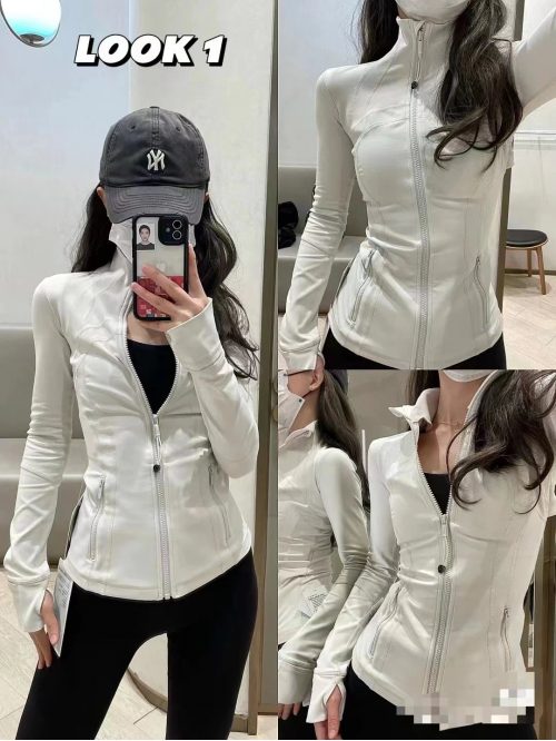 Lululemon Define Jacket Slim Fit Athletic Jacket White