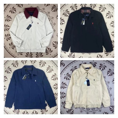 Ralph Lauren Polo Harrington Classic Cotton Jacket Multicolor