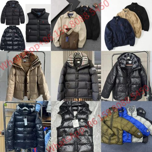 Moncler Puffer Jacket Lightweight Quilted Coat Black