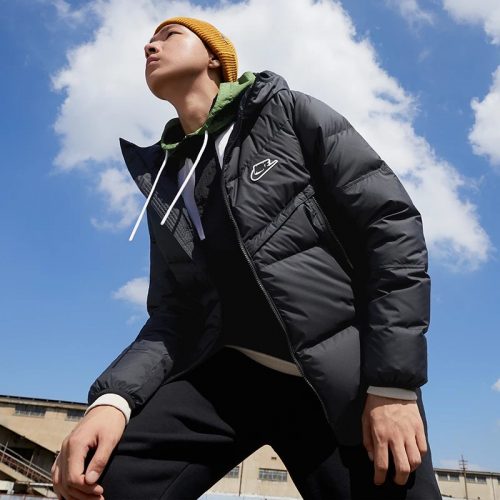 Nike Sportswear Puffer Warm Down Jacket Black