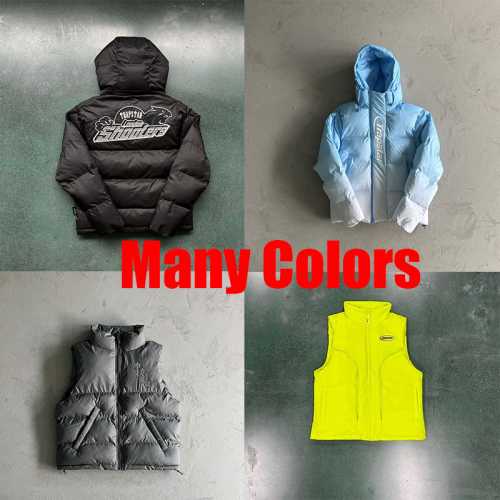 Trapstar Irongate Puffer and Gilet Streetwear Jackets Multicolor