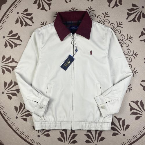 Polo Ralph Lauren PRL Harrington Classic Cotton Jacket White