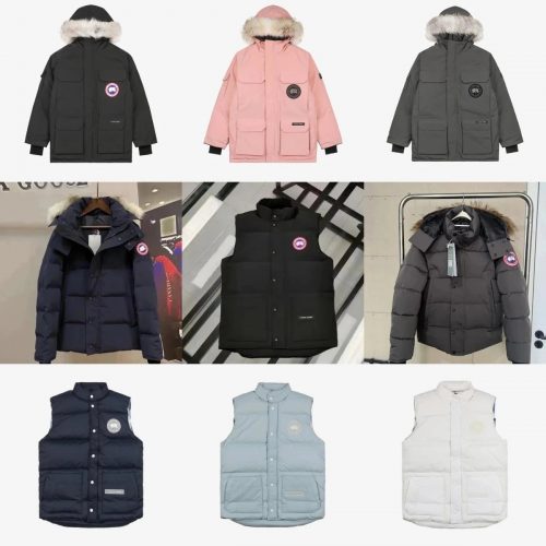Canada Goose Expedition and Freestyle Puffer Jackets and Vests Multicolor