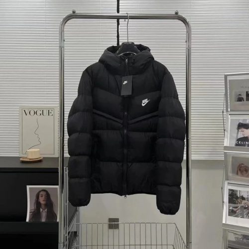 Nike Windrunner Puffer Warm Down Jacket Black