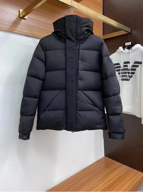Moncler Gie Puffer Down Jacket Black
