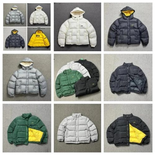 Corteiz CRTZ Alcatraz Puffer Jacket Streetwear Down Jacket Multicolor
