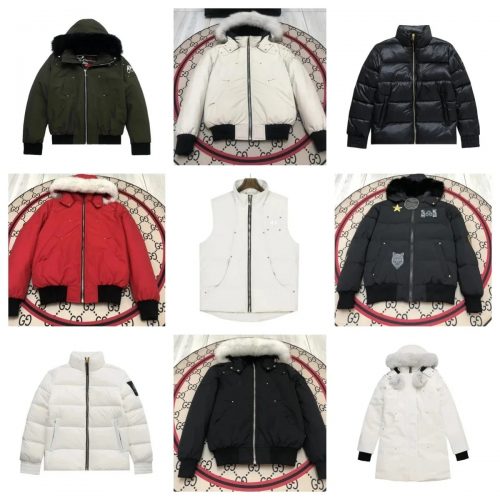Moose Knuckles Down Jacket Collection Puffer Winter Jackets Multicolor