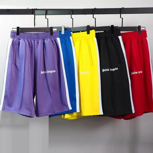 Palm Angels Track Shorts Casual Athletic Shorts Multicolor
