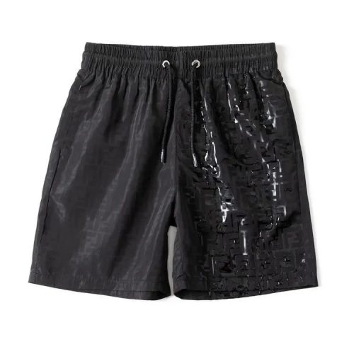 Fendi FF Monogram Swim Shorts Black