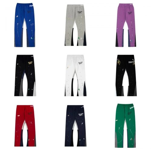 Gallery Dept. Paint Splatter Streetwear Sweatpants Multicolor