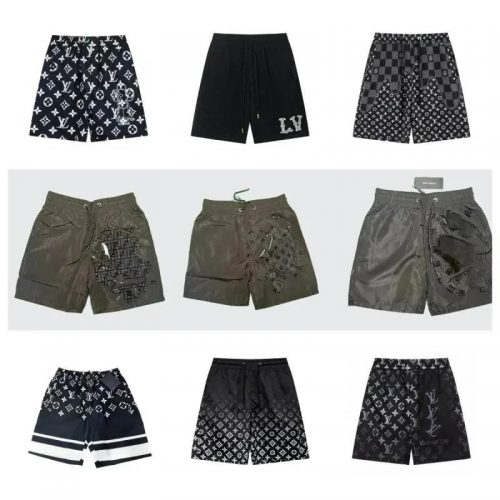 Louis Vuitton LV Monogram Casual Shorts Black