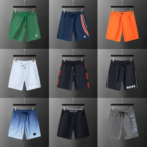 Moncler Drawstring Swim Shorts Navy