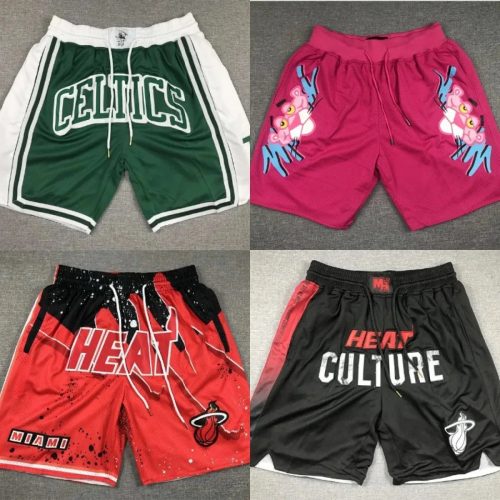 NBA Basketball Shorts Casual Sportswear Multicolor