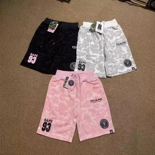 A Bathing Ape BAPE Miami Camo 93 Camouflage Shorts Multicolor