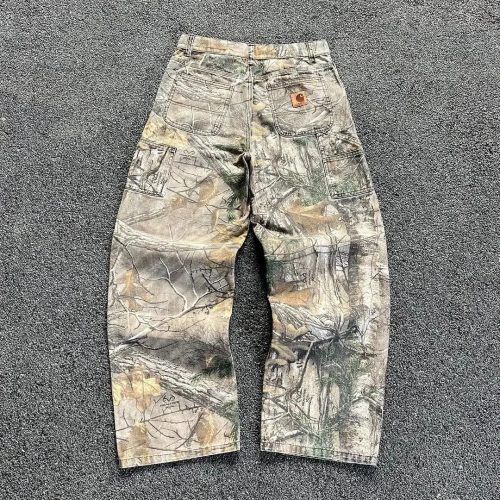 Carhartt Double Knee Realtree Camo Vintage Cargo Pants Multicolor