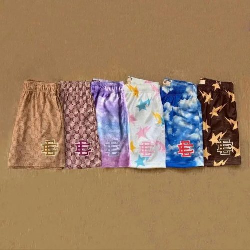 Eric Emanuel EE Mesh Shorts Graphic Streetwear Shorts Multicolor
