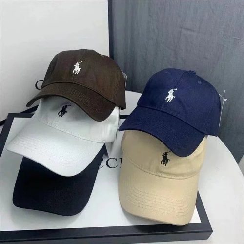 Ralph Lauren RL Classic Pony Baseball Cap Cotton Dad Hat Multicolor