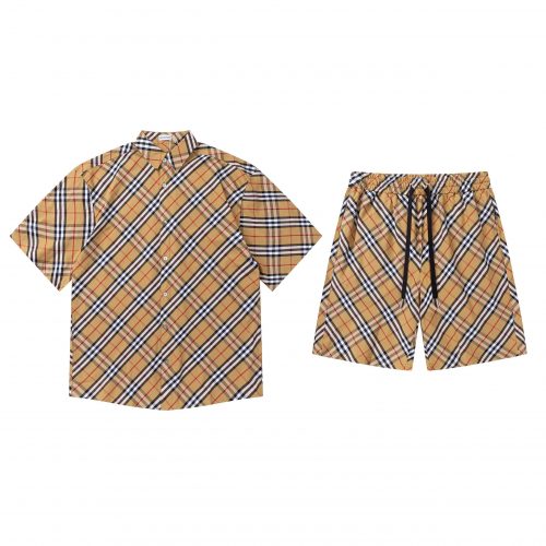 Burberry Check Print Iconic Matching Set Beige