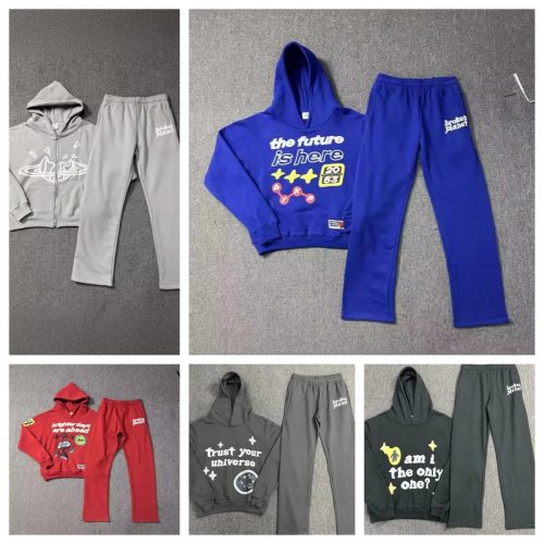 Broken Planet BP Graphic Print Streetwear Tracksuit Set Multicolor