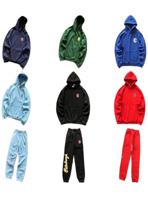 Eric Emanuel EE City Series Streetwear Matching Set Multicolor