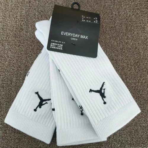 Jordan Everyday Max Crew Athletic Socks White