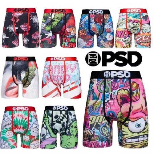 PSD Graphic Print Boxer Briefs Multicolor