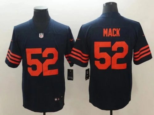 Nike Chicago Bears Khalil Mack 52 Football Jersey Navy Blue