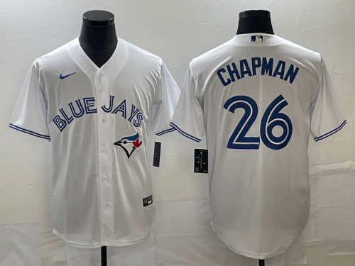 Nike Toronto Blue Jays Matt Chapman 26 Baseball Jersey White
