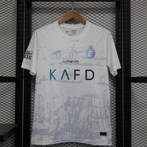 Nike Al Nassr 2024-25 Away Soccer Jersey White