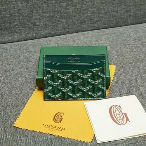 Goyard Saint Sulpice Classic Card Holder Green