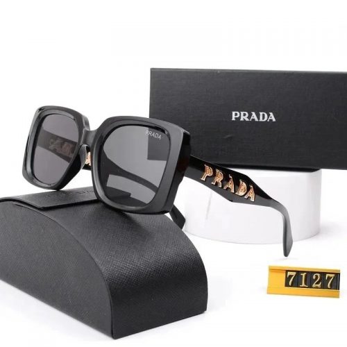 Prada Symbole Oversized Sunglasses Black