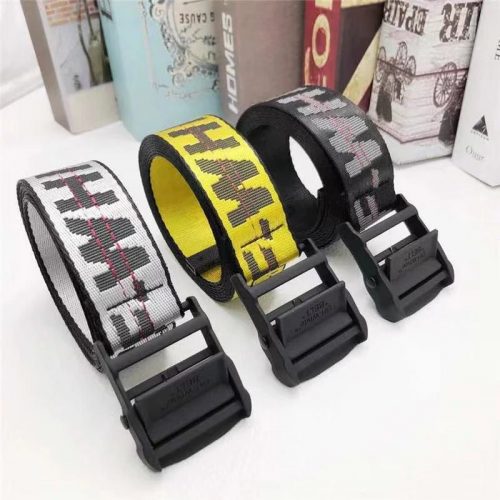 Off-White Industrial Belt Iconic Streetwear Belt Multicolor