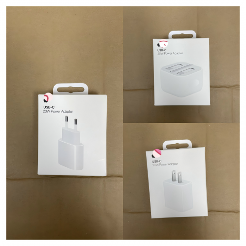 Apple 20W USB-C Power Adapter Fast Charging Accessory White