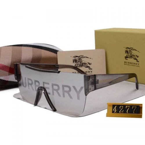 Burberry 4277 Shield Sunglasses Gray