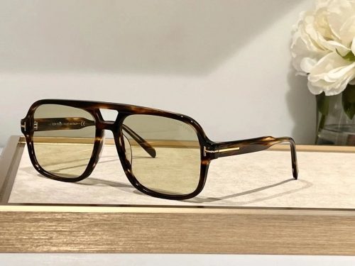 Tom Ford FT0996 Aviator Sunglasses Brown