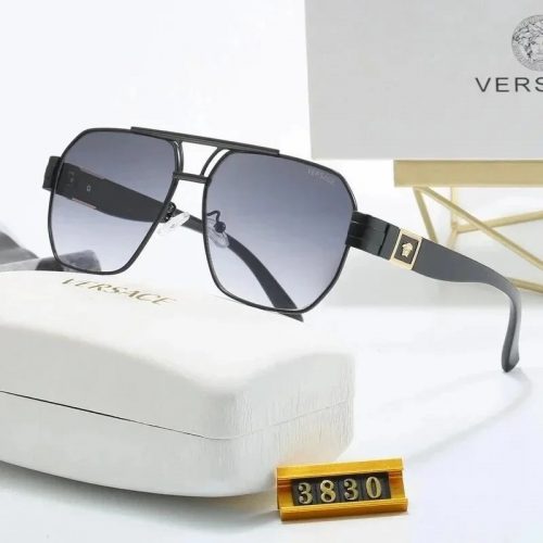 Versace VE2251 Aviator Sunglasses Black