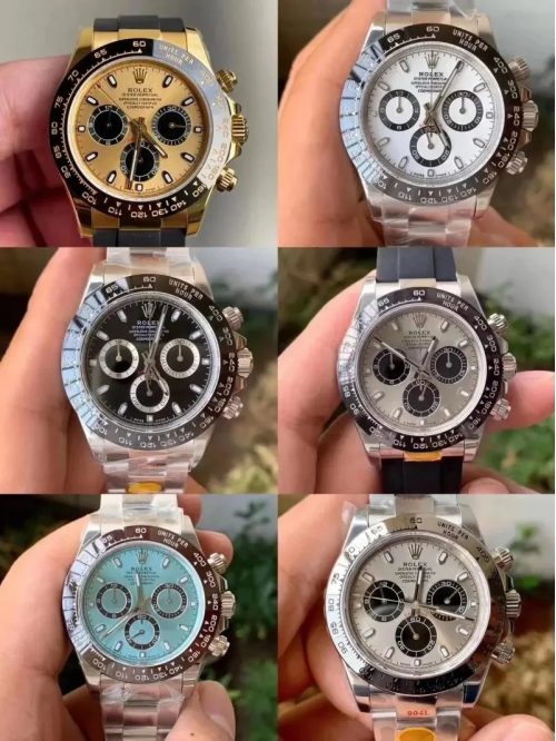 Rolex Cosmograph Daytona Luxury Watch Multicolor