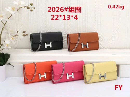 Hermes Constance To Go Chain Wallet Multicolor