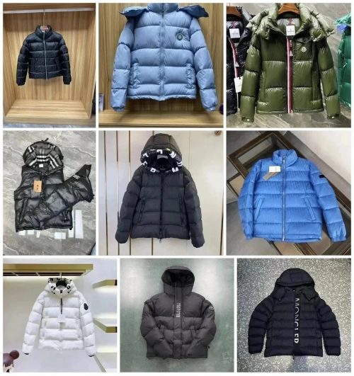 Moncler Puffer Jacket Lightweight Warm Jacket Black