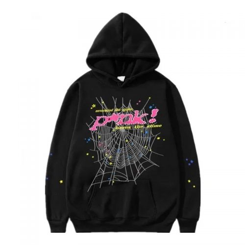 Sp5der Nevermind The Spider Casual Hoodie Black