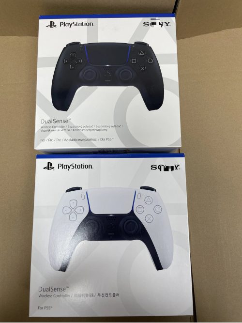 PlayStation DualSense Wireless Controller Gaming Accessory Black and White