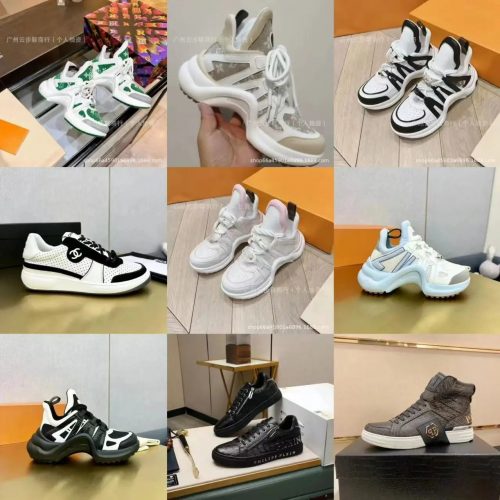 Louis Vuitton LV Archlight Chunky Sneakers White and Black