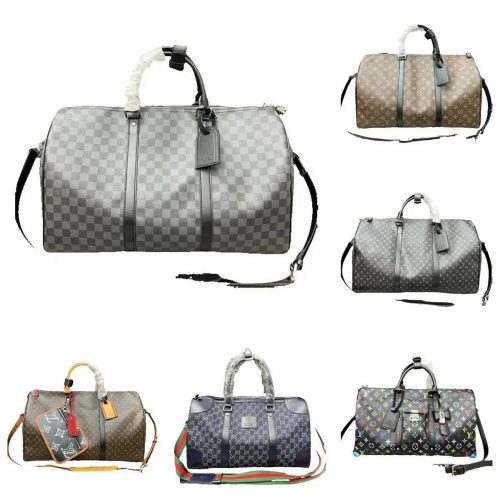 Louis Vuitton LV Keepall Travel Duffle Bag Multicolor