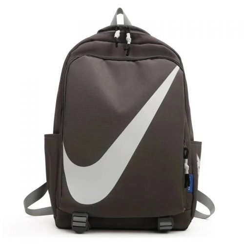 Nike Large Swoosh Backpack Casual Bag Brown