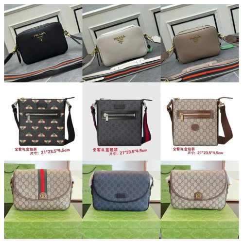 Gucci Ophidia GG Supreme Classic Crossbody Bag Multicolor