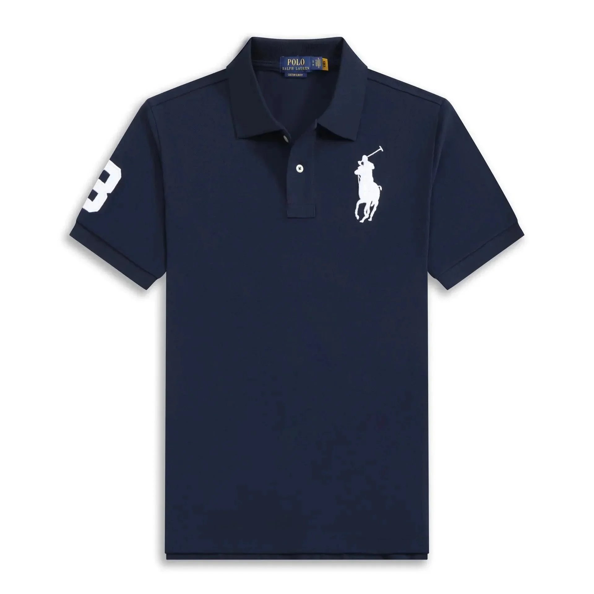 Royal blue with white label Royal blue with white label