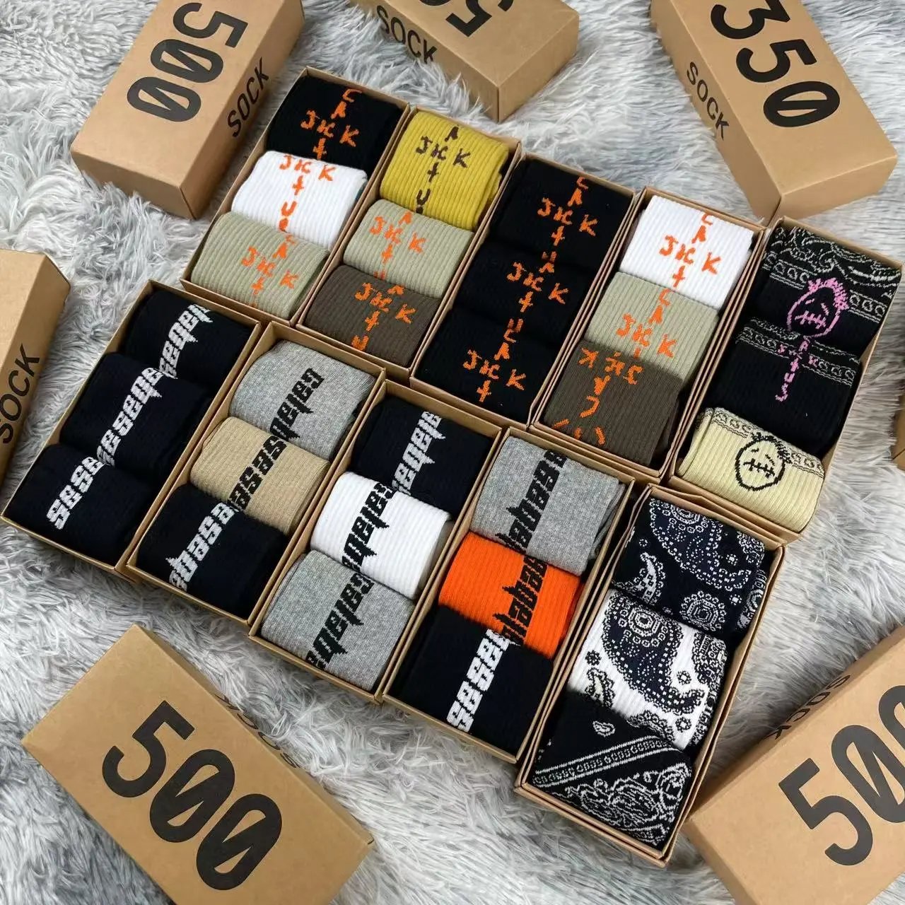 Boxed Trendy Socks Boxed Trendy Socks