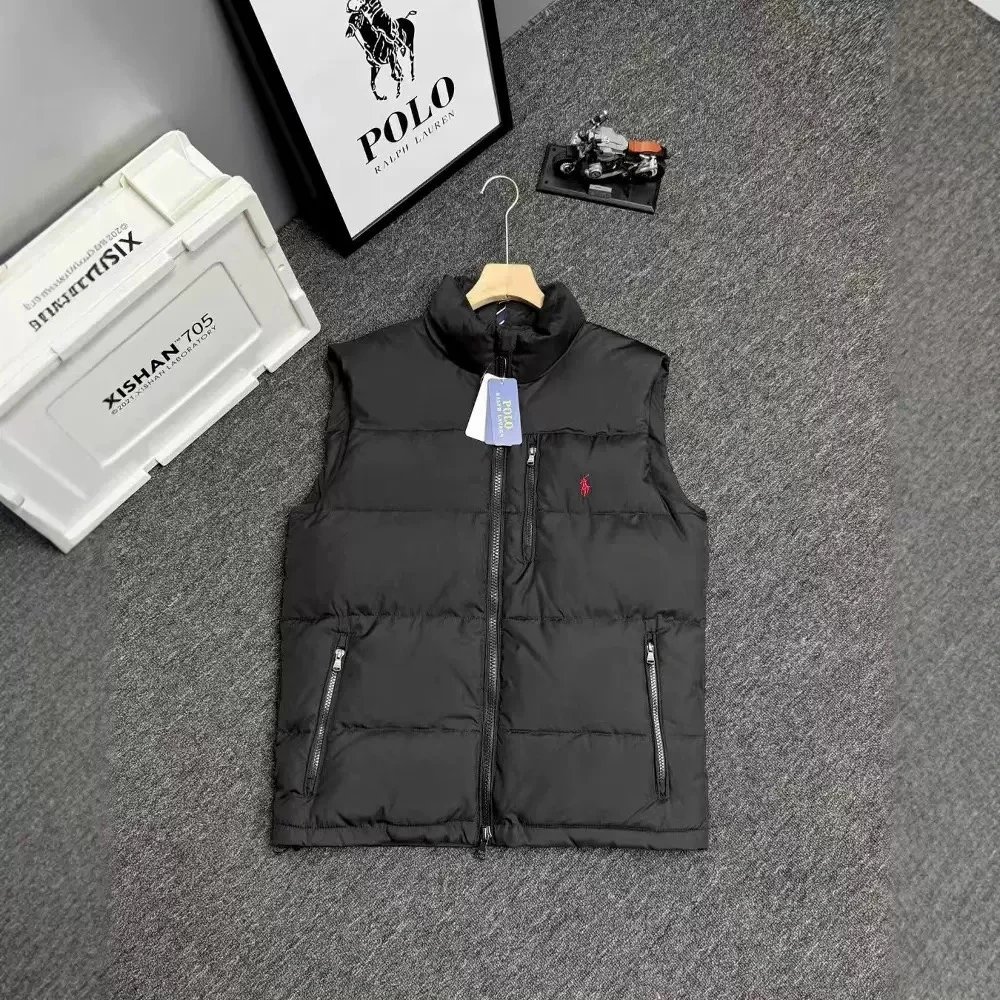 Ralph Lauren最高品质<70%白绒马甲-黑色 Ralph Lauren最高品质<70%白绒马甲-黑色