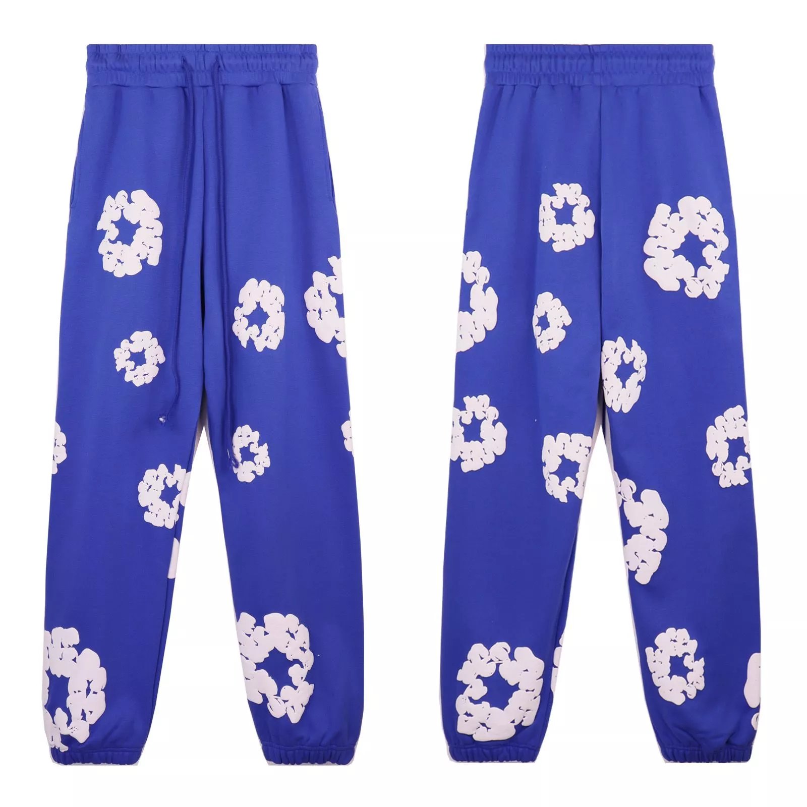 彩蓝色裤子