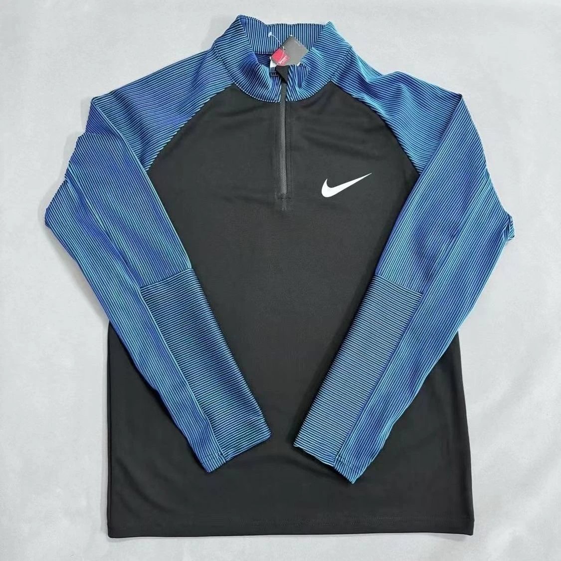螺纹半拉链反光-8